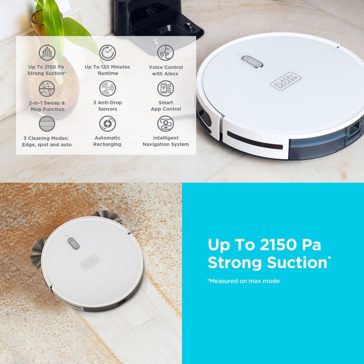 جارو رباتیک بلک اند دکر BRVA425B10-B5