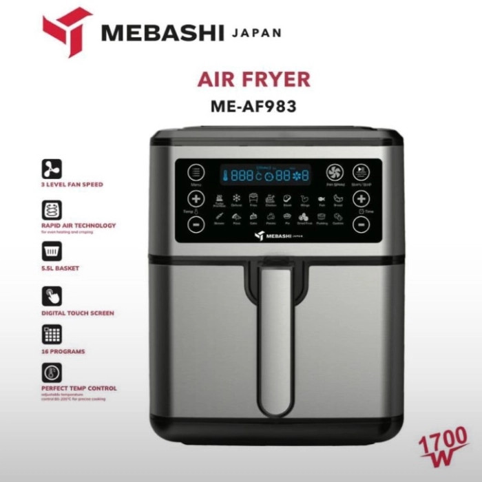 سرخ کن مباشی مدل ME-AF983