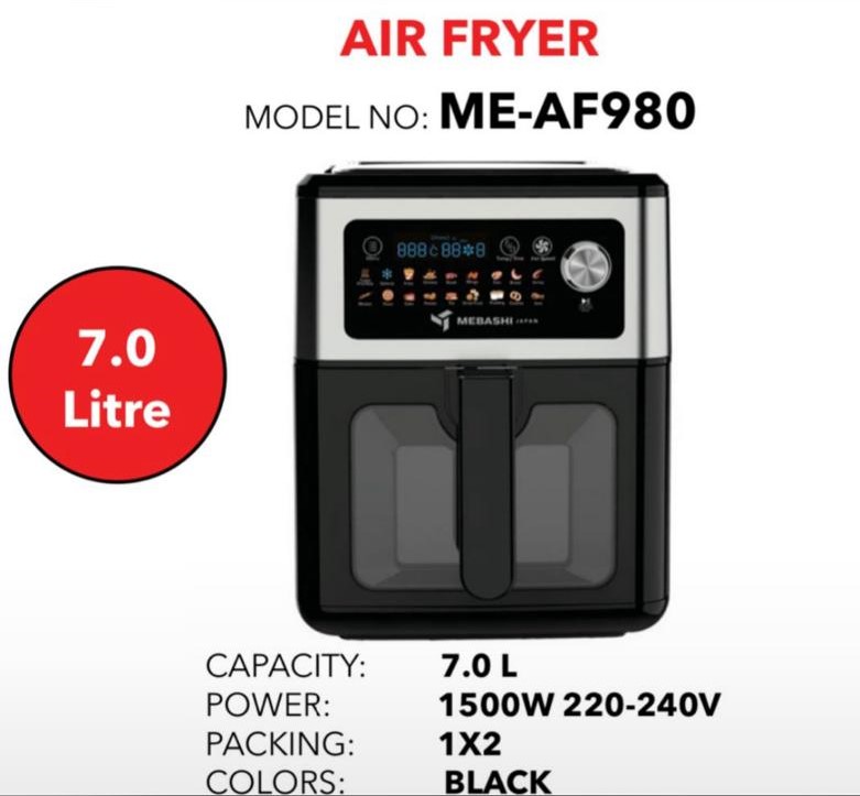 سرخ کن مباشی مدل ME-AF980