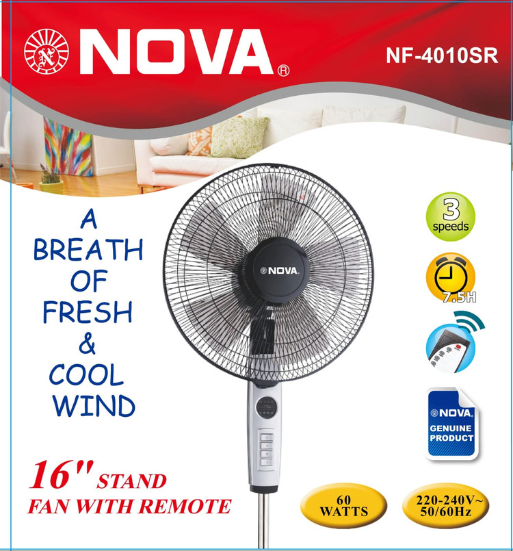 پنکه ایستاده نوا مدل NF-4010SR
