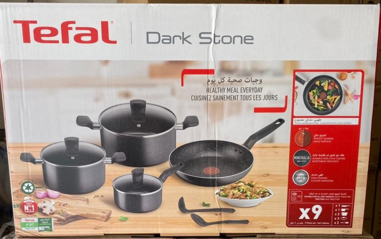 سرویس قابلمه تفال مدل دارک استون b491s985