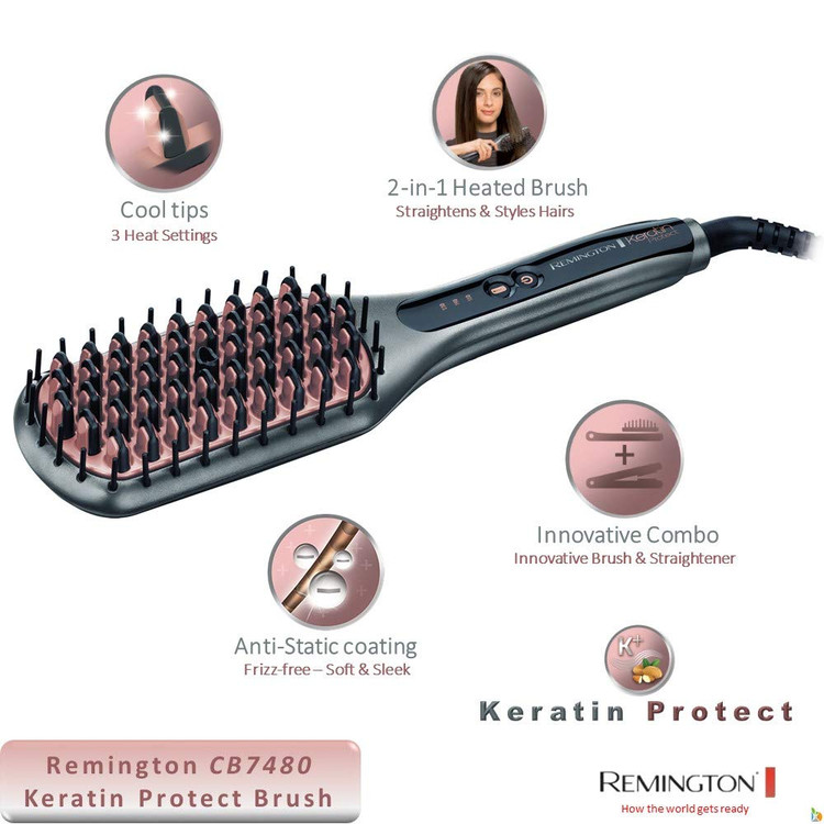 برس حرارتی مو رمینگتون مدل CB7480