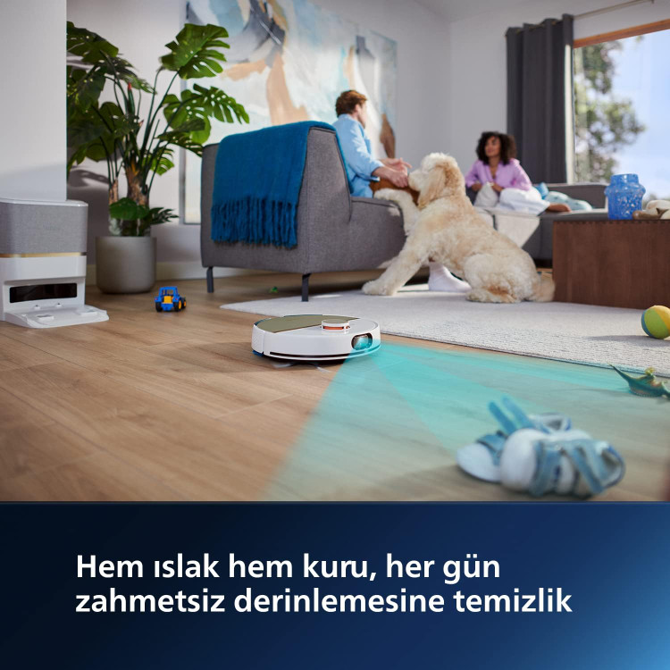 جاروبرقی رباتیک فیلیپس مدل XU7100