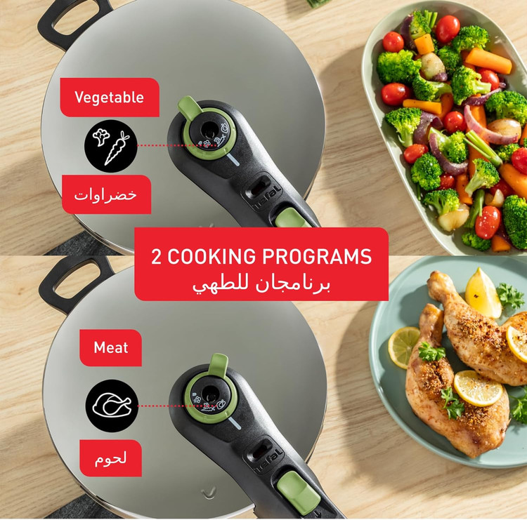 زودپز 8 لیتری تفال مدل P2584402