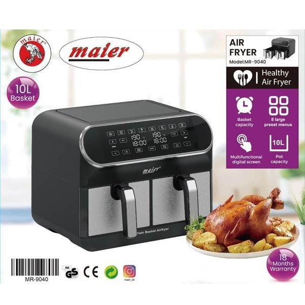 سرخکن دوقلو مایر مدل MR-9040