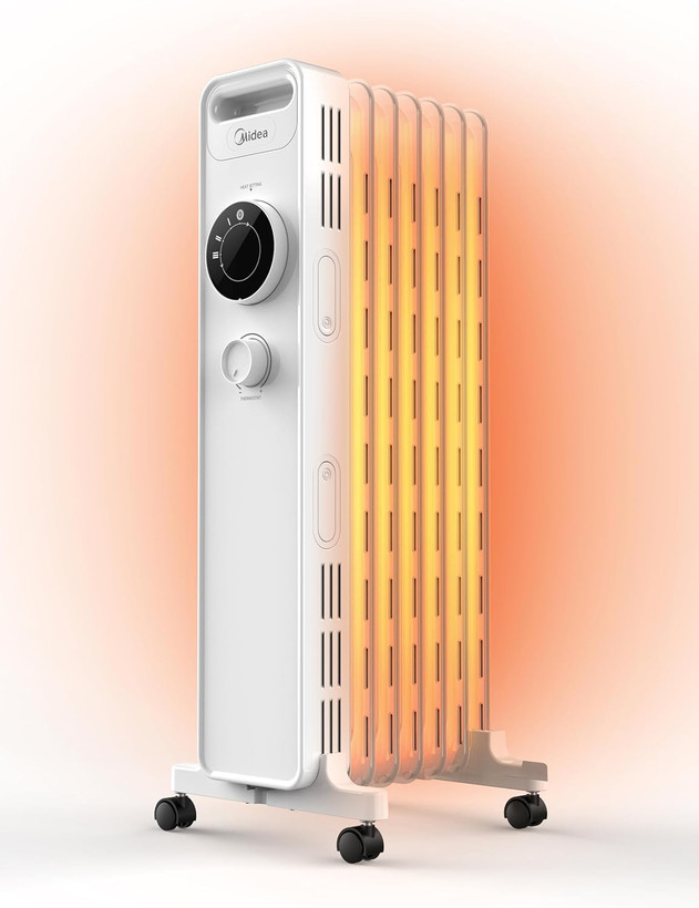 شوفاژ برقی 7 پره مایدیا مدل NY1507-22M