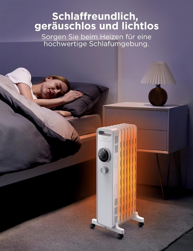 شوفاژ برقی 7 پره مایدیا مدل NY1507-22M