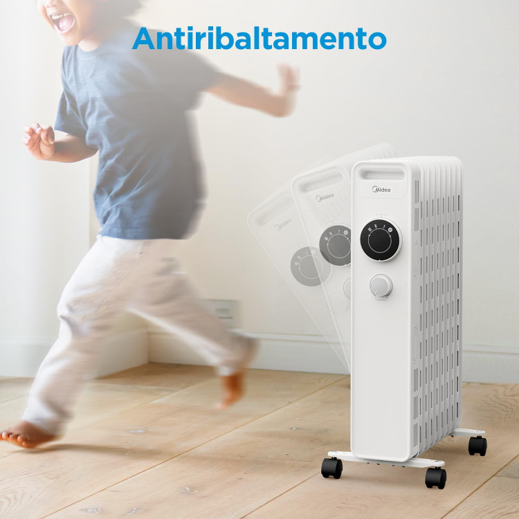 شوفاژ برقی 9 پره مایدیا مدل NY2009-20M