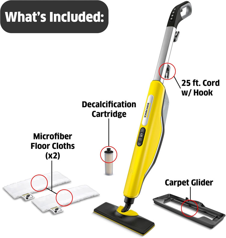 بخارشوی کارچر مدل SC 3 UPRIGHT EasyFix