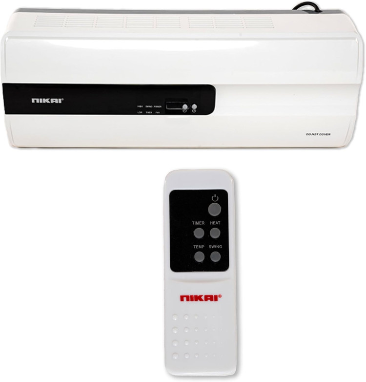 بخاری برقی دیواری نیکایی مدل NWFH2120A