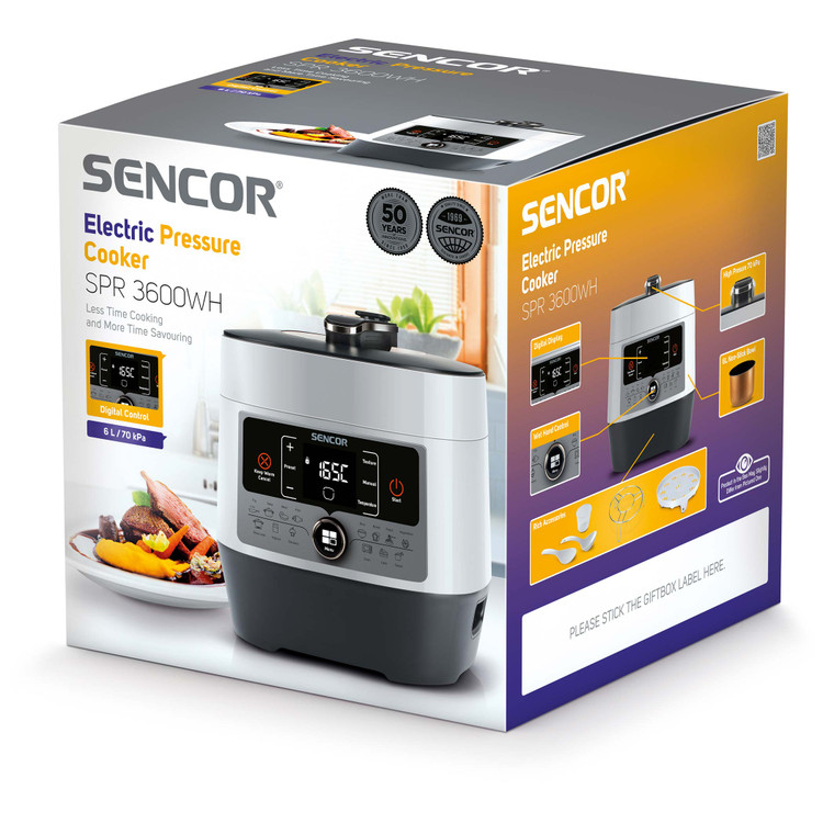 مولتی کوکر سنکور مدل SPR 3600WH