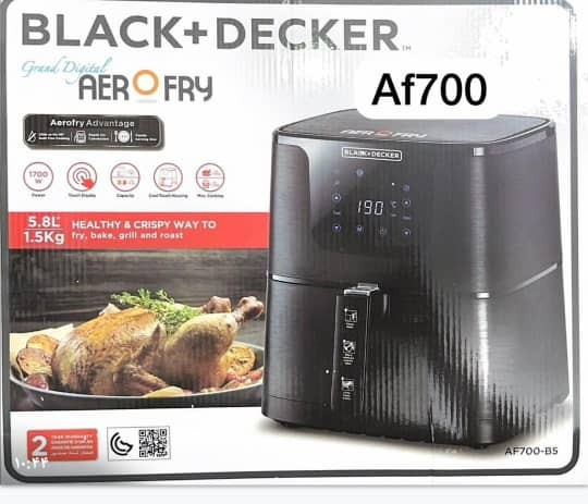 سرخ کن بلک اند دکر مدل AF700