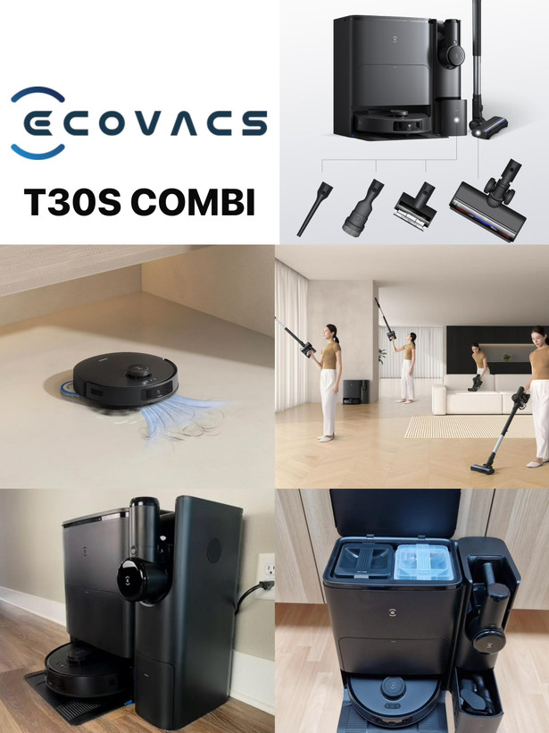جاروبرقی رباتی دیبوت مدل T30S COMBO
