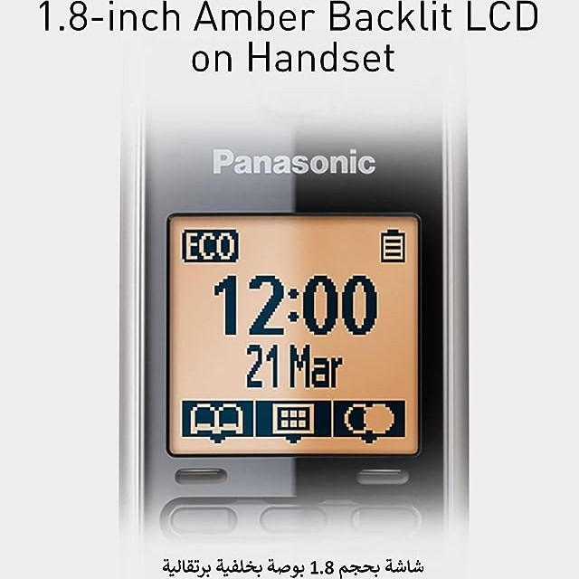 تلفن بی سیم پاناسونیک مدل KX-TG6712UE1