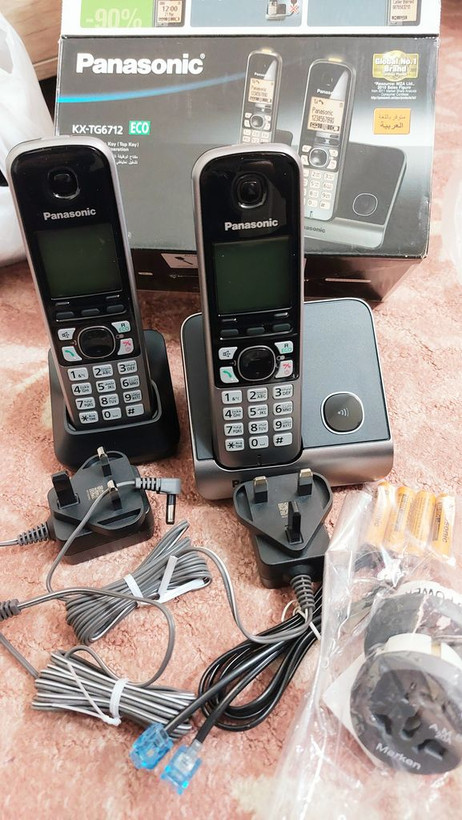 تلفن بی سیم پاناسونیک مدل KX-TG6712UE1