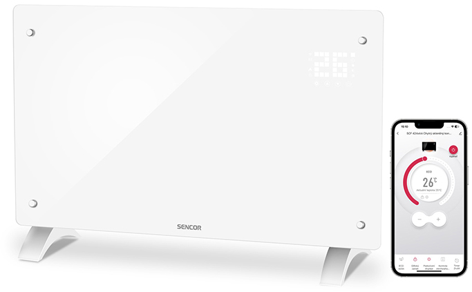 بخاری برقی سنکور مدل SCF 4240WH