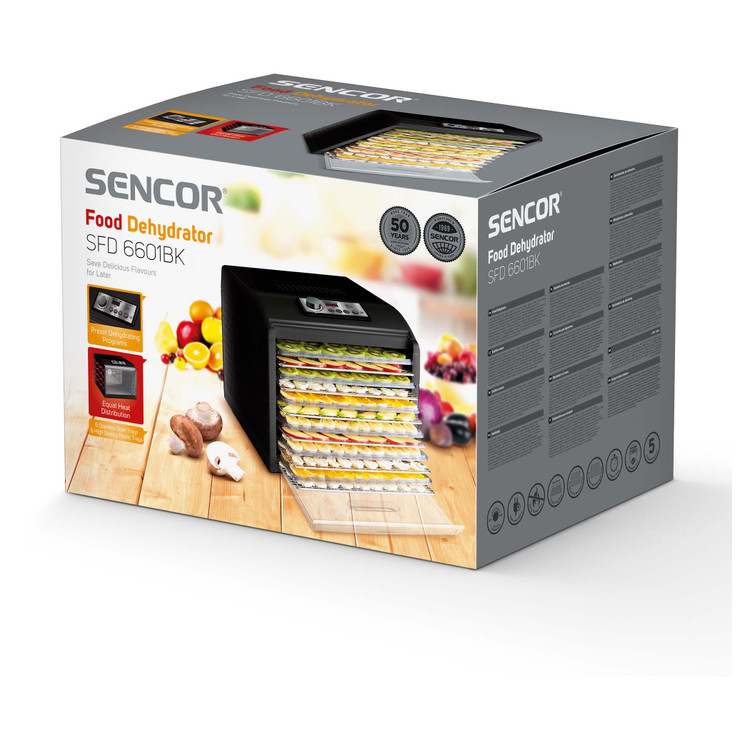 میوه خشک کن سنکور مدل SFD 6601BK