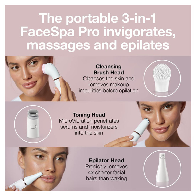 اپیلاتور صورت براون مدل Facespa Pro 911