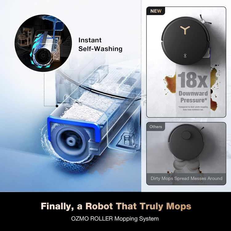 جاروبرقی رباتیک اکووکس مدل ECOVACS DEEBOT X8 PRO OMNI