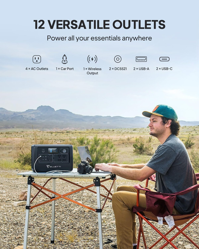 پاور استیشن بلوتی مدل EB70 Portable