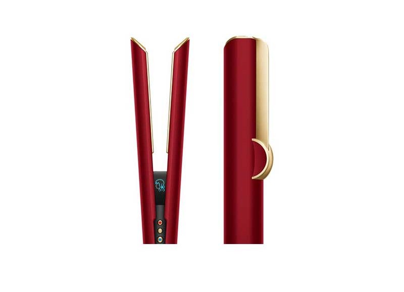 اتو مو دایسون مدل AIRSTRAIT Red Velvet/Gold