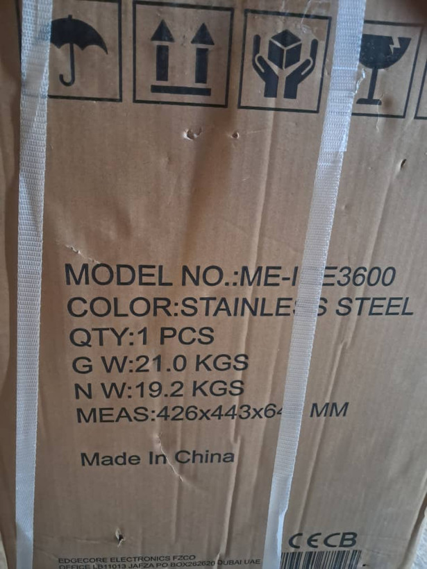 یخ ساز مباشی مدل ME-ICE3600