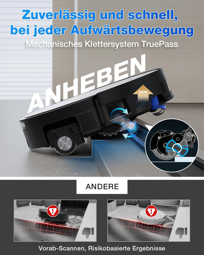 جاروبرقی رباتیک اکووکس مدل X11 PRO OMNI