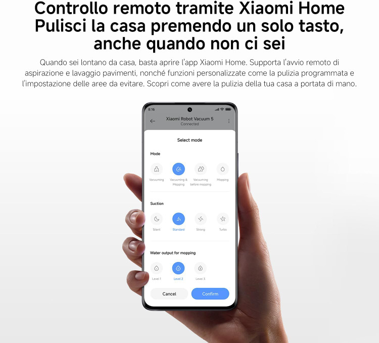 جاروی رباتیک شیائومی مدل Vacuum 5