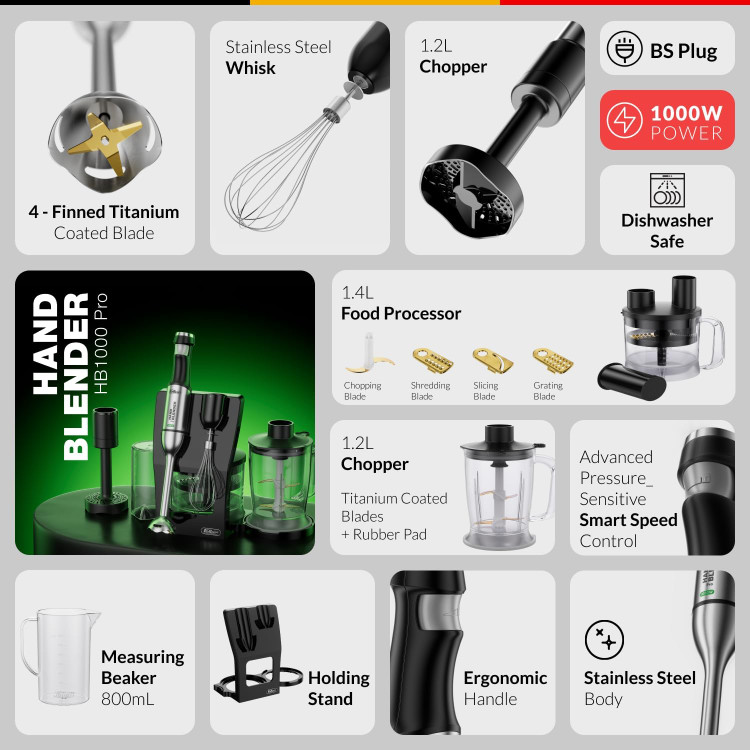 گوشتکوب برقی فلر مدل HB1000PRO