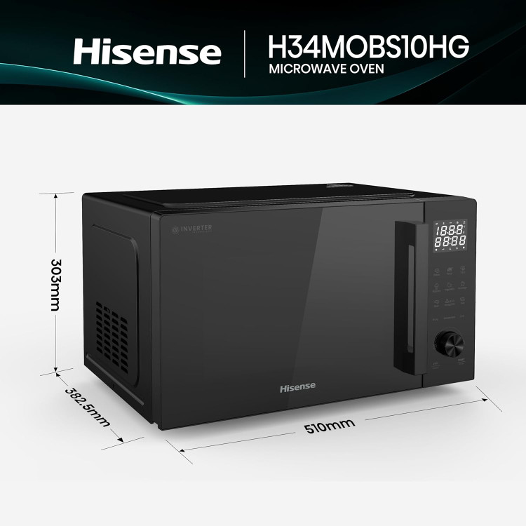 مایکروویو هایسنس مدل H34MOBS10HG
