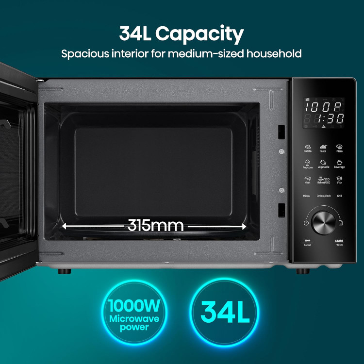 مایکروویو هایسنس مدل H34MOBS10HG