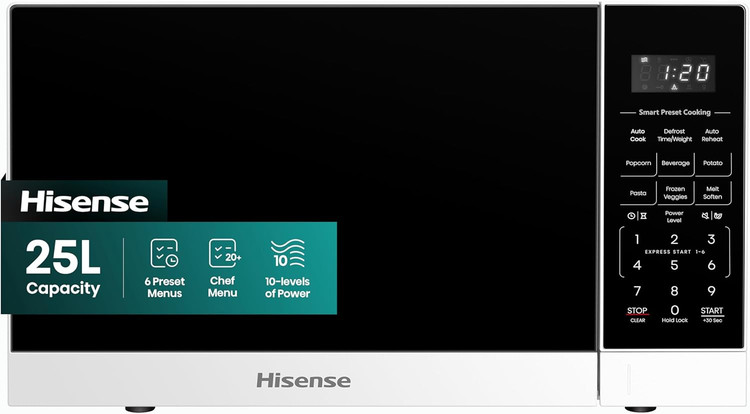 مایکروویو هایسنس مدل HMAS2509WP