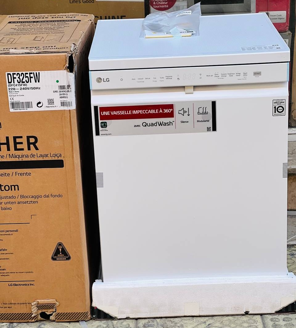ماشین ظرفشویی الجی مدل DF325FW